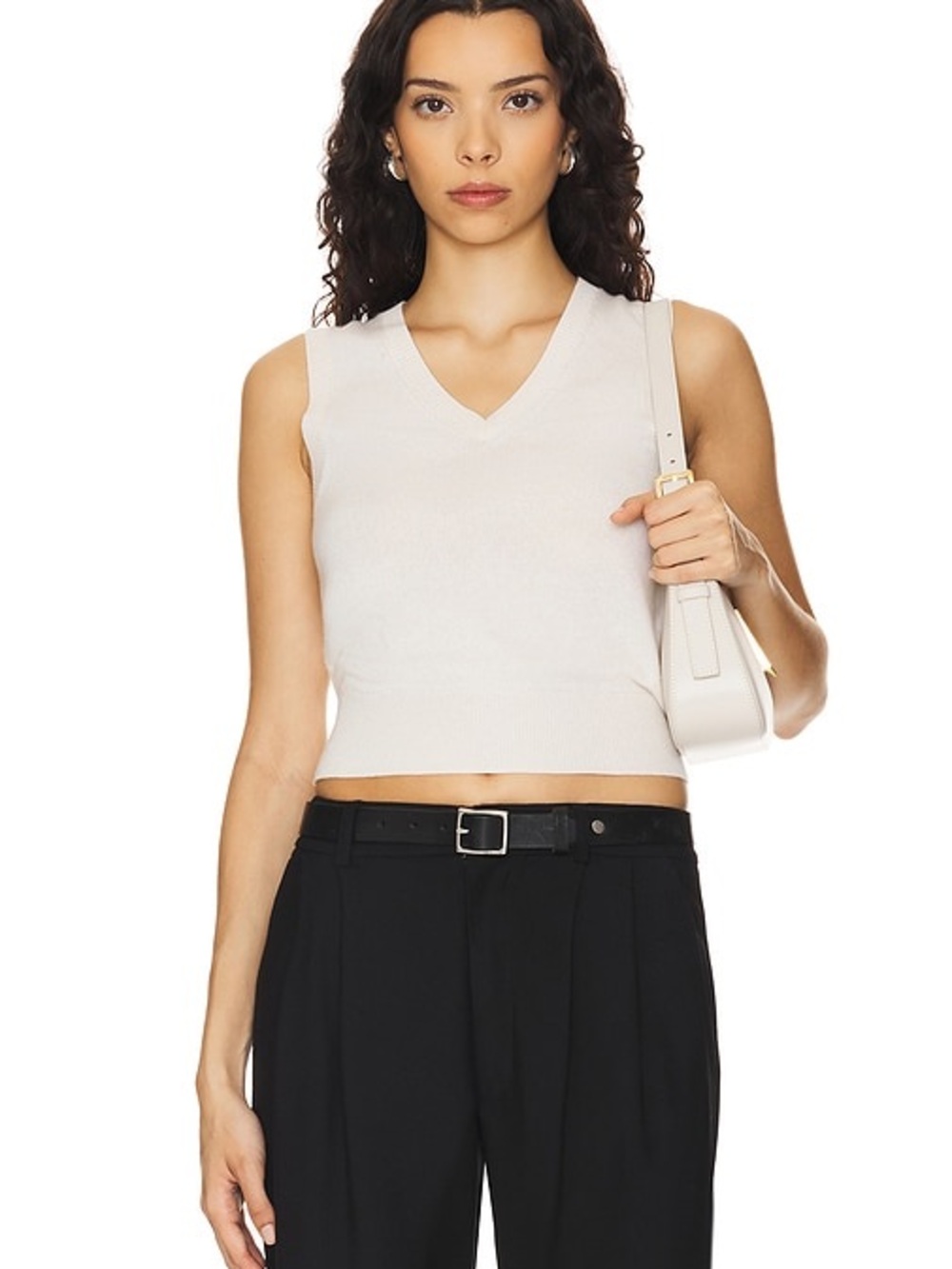 NWT Nili Lotan Cashmere February Tank in Ivory - XS